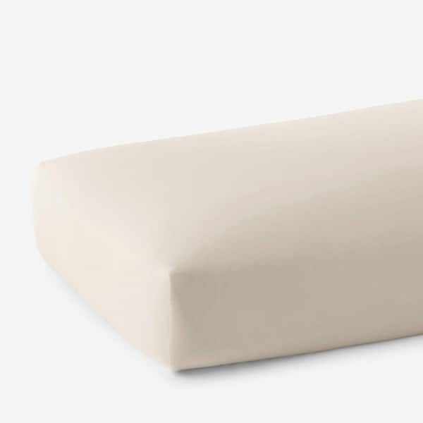 Legends Hotel Supima Cotton Percale Oatmeal Cotton King Fitted Sheet