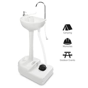 Portable Sink, Outdoor Sink and Hand Washing Station, 19L Water Tank