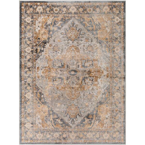 Artistic Weavers Perception Brown 8 ft. x 10 ft. Traditional Indoor Area Rug