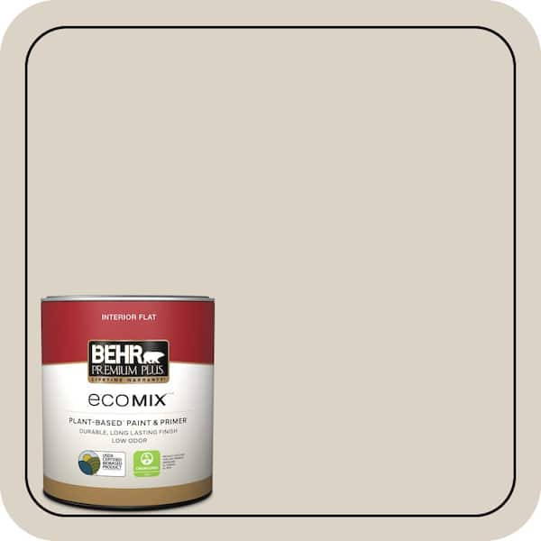 1 qt. Home Decorators #HDC-CT-19 Windrush Flat EcoMix Plant-Based Interior Paint & Primer