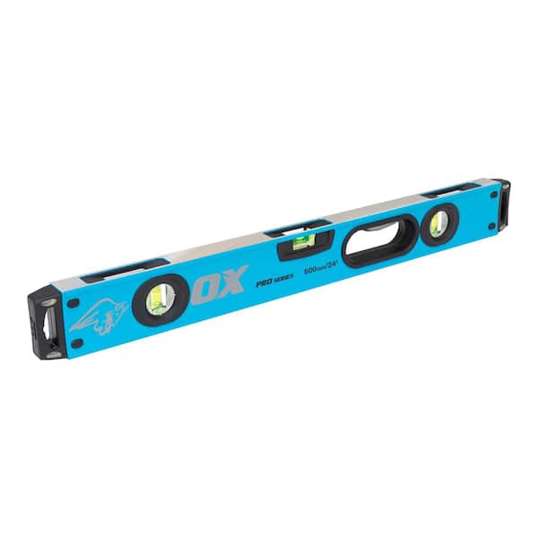 OX TOOLS Pro Box Spirit Level - Non Magnetic : 24" / 600mm