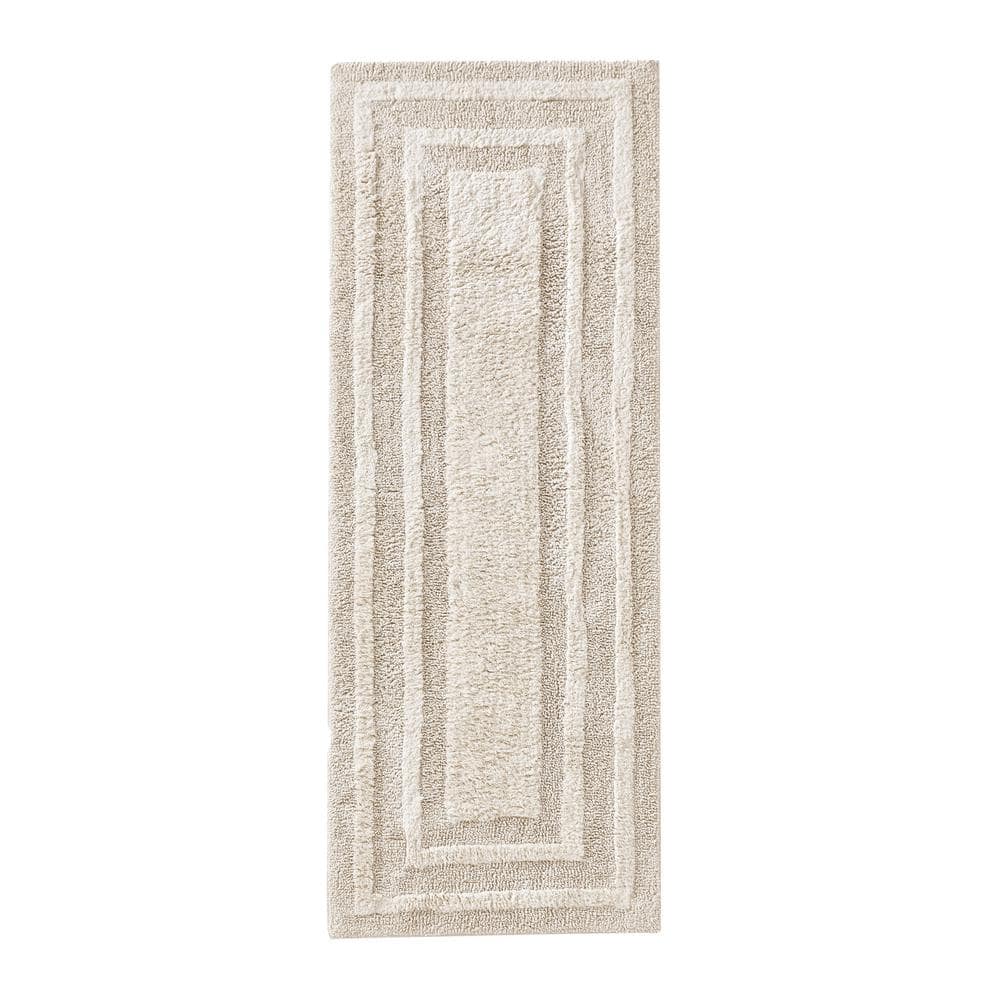 Eddie Bauer Logan Cotton Tufted Bath Runner Rug, 60" X 22" Bedding