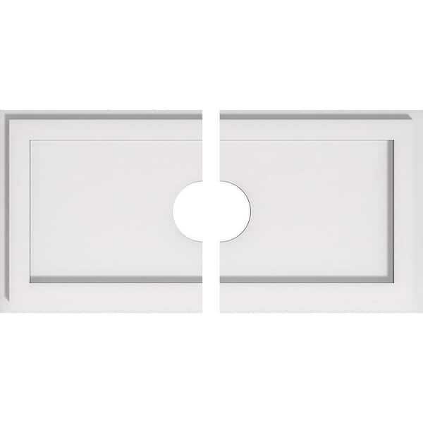 Ekena Millwork 1 in. x 20 in. x 10 in PVC Medallion Moulding