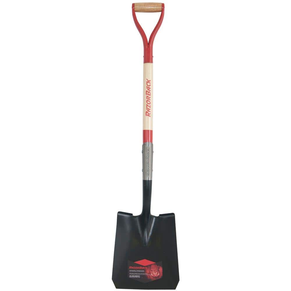 Square Point Industrial Site Cleanup Shovel - 47-inches
