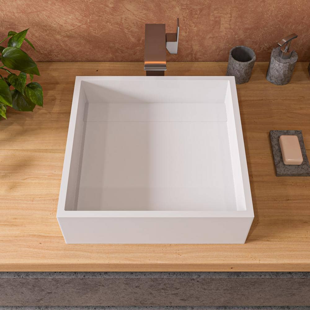 Gray Matte Solid Concrete 4-Piece Bathroom Accessory Set