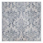 Milano Decor Daman Azul 7-7/8 in. x 7-7/8 in. Ceramic Wall Tile (11.29 sq. ft. / case)