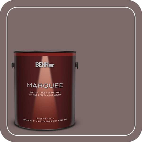 BEHR MARQUEE 1 gal. Home Decorators Collection #HDC-NT-26 Muscatel Matte Interior Paint & Primer