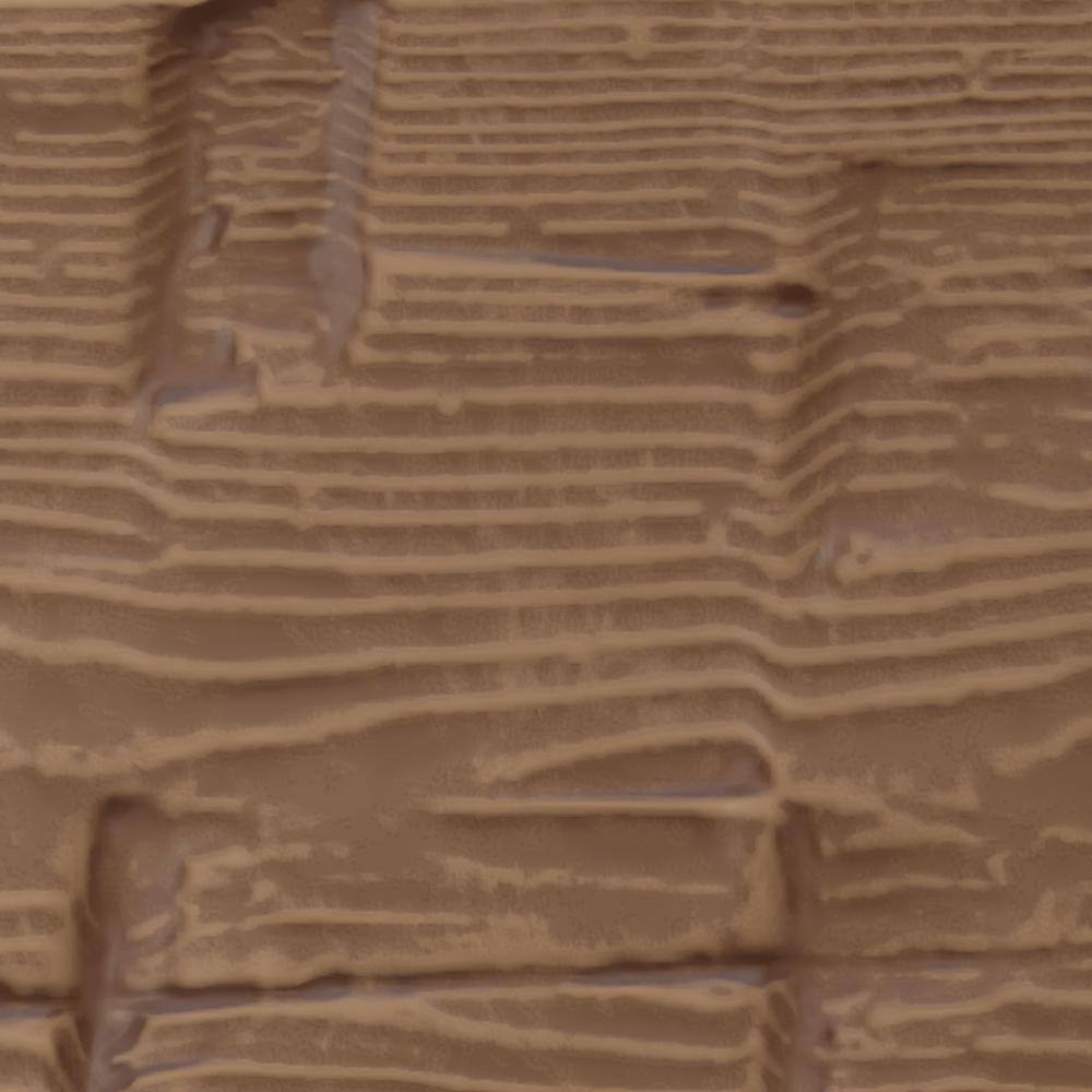 96-Inch Warm Caramel Faux Wood Beam