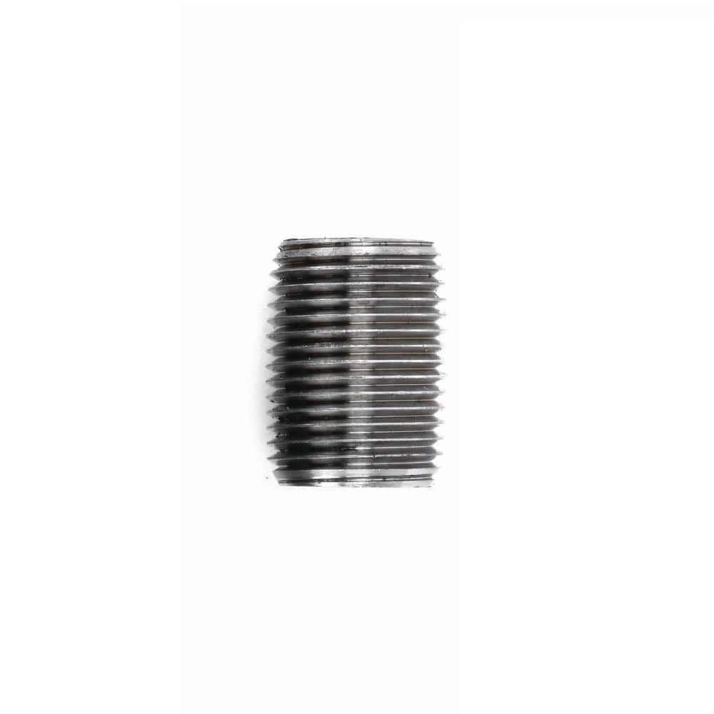 1/2 in. x Close Black Steel Nipple price history on PriceWatchPro