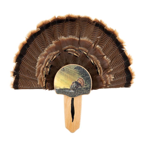 Walnut Hollow Solid Oak Turkey Mount Kit with Sunrise Image