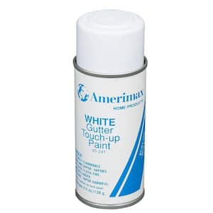 4.5 oz. White Touch-up Spray Paint for Gutter