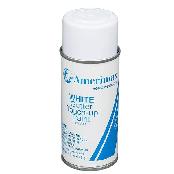 Amerimax Home Products 4.5 oz. White Touch-Up Spray Paint for Gutter