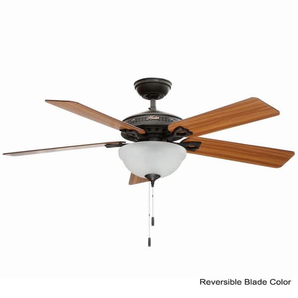 New Bronze Ceiling Fan With Light Kit, Hunter Regalia Ceiling Fan Review