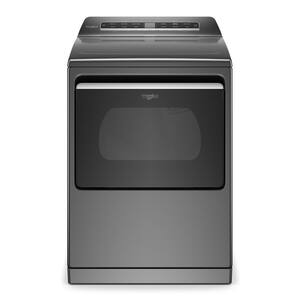 7.4 cu. ft. Smart Vented Electric Dryer in Chrome Shadow