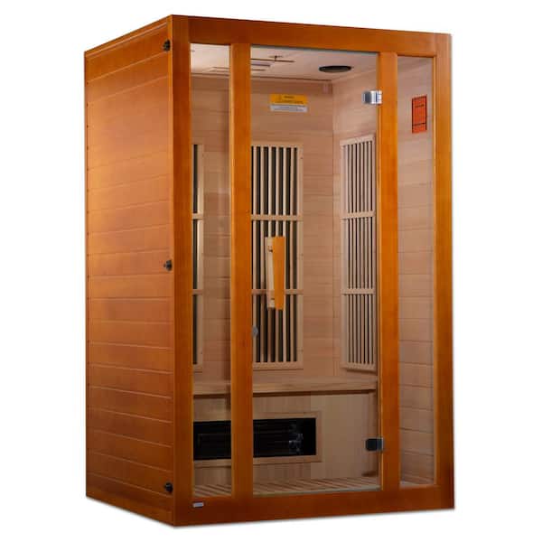 Maxxus Lifesauna Aspen Upgraded 2Person Electric Infrared Sauna with 6