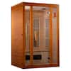 Maxxus LifeSauna 2-Person Infrared Sauna with 6 Carbon Tech Heaters and  Sound System MX-J206-01 - The Home Depot