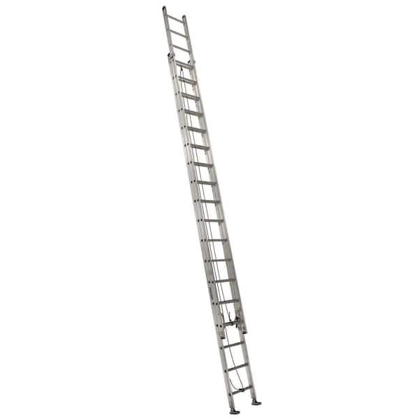 Louisville Ladder 36 ft. Aluminum Extension Ladder with 300 lbs. Load Capacity Type IA Duty Rating