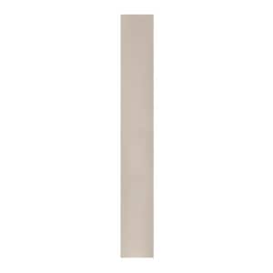 Princton Creamy White 6 in. W x 96 in. H x 0.75 in. D Wall Cabinet Filler