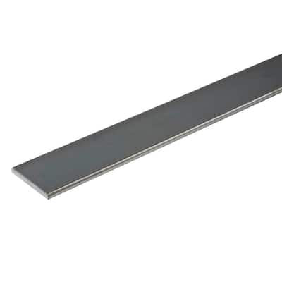 1-1/4 in. x 48 in. Plain Steel Flat Bar with 1/8 in. Thick