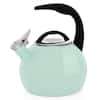 Chantal Anniversary 8-Cups Enamel-On-Steel Sage Green Tea Kettle 37-ANN ...