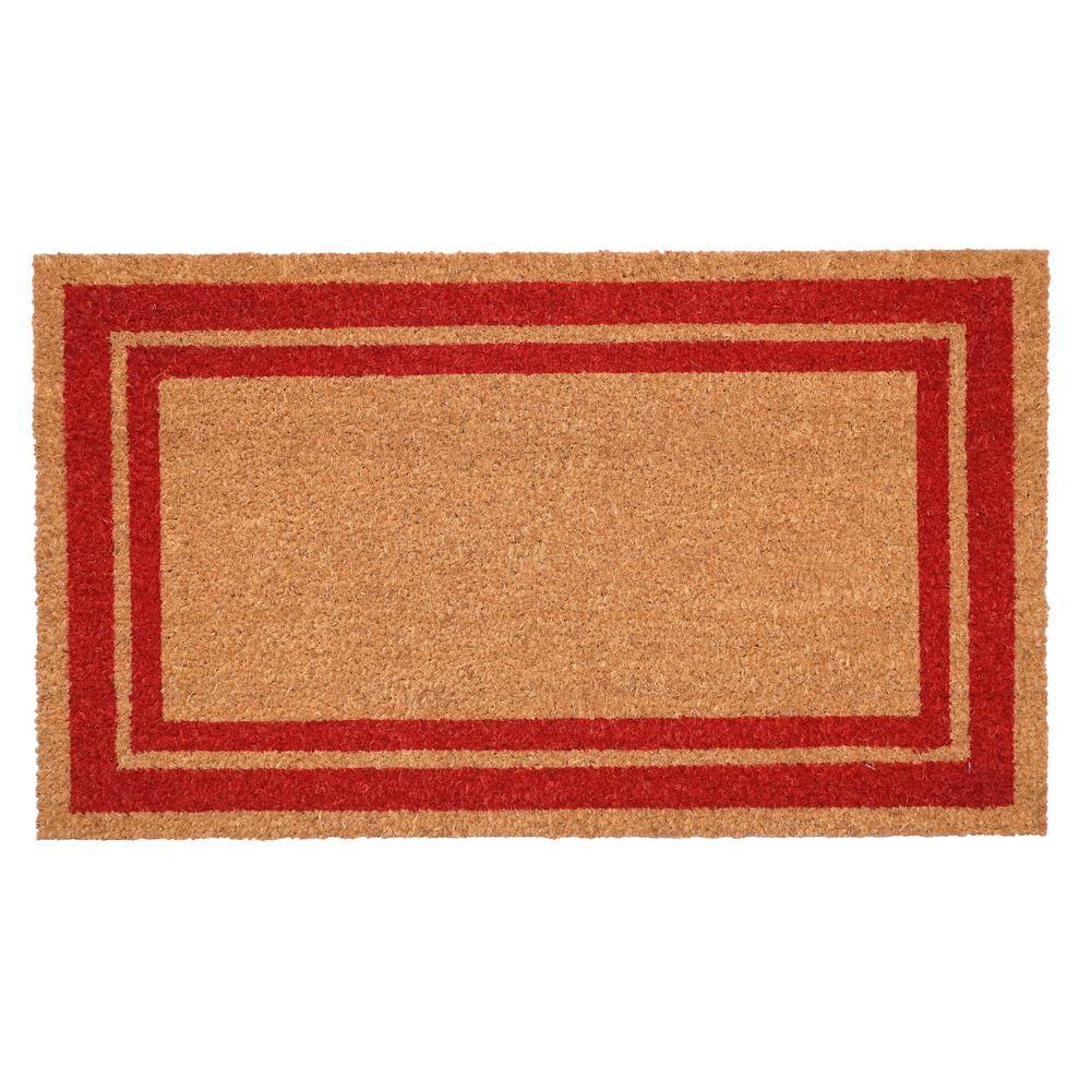 "Red Border Doormat 24"" x 36""" price history on PriceWatchPro