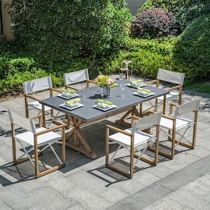 7-Piece Aluminum Rectangle Outdoor Dining Set