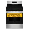 Whirlpool 30 in. 4 Burners Freestanding Gas Range in Stainless Steel with No Preheat Mode WFGS3530RS