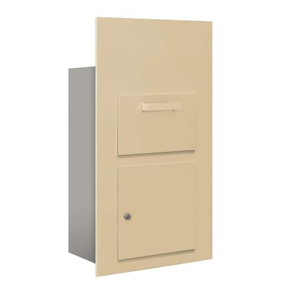 Salsbury Industries 3600 Series Collection Unit Sandstone Private Front Loading for 6 Door High 4B Plus Mailbox Units