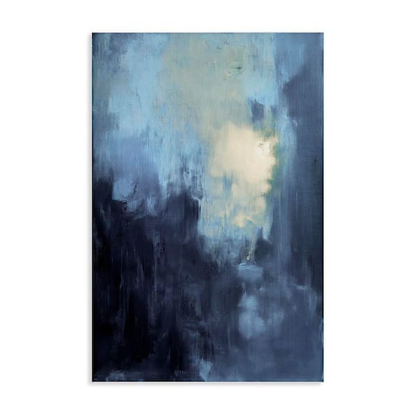 Modern Masculine Abstract by Gina Kelly Unframed Abstract Graphic Art Print 45 in. x 30 in.