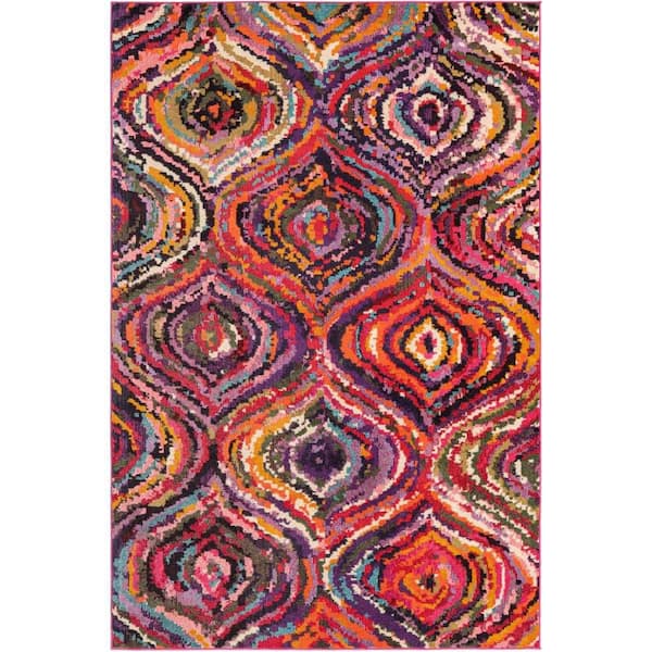 Unique Loom Estrella Magnolia Multi 7' 0 x 10' 0 Area Rug