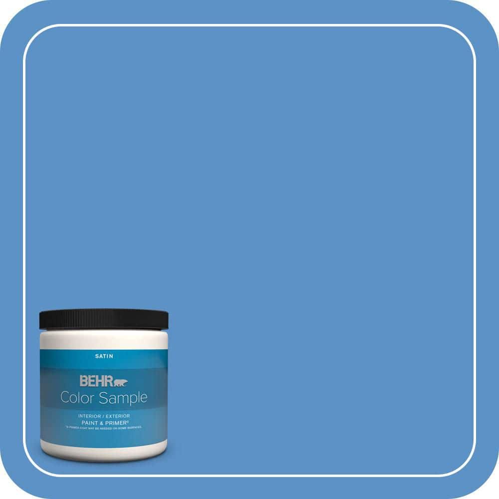 8 oz. #MQ4-26 Come Sail Away Satin Enamel Interior/Exterior Paint & Primer Color Sample price history on PriceWatchPro