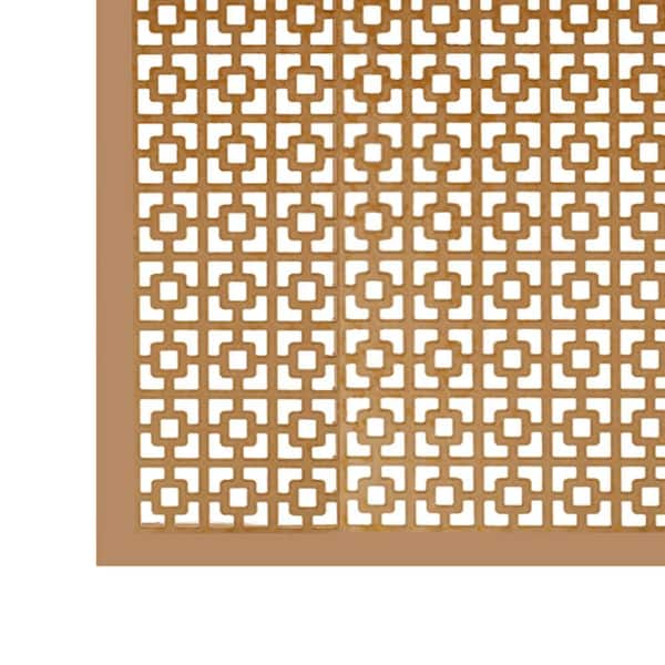 M-D Building Products 12 in. x 24 in. Chain Link Copper Aluminum Sheet