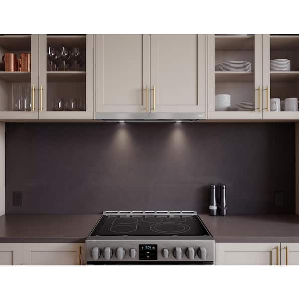Zephyr Valina 30 in. 290 CFM Under Cabinet Range Hood with Zephyr Valina 30 in. 290 CFM Under Cabinet Range Hood with