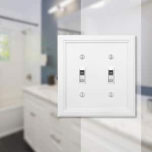 1-Gang Device Receptacle Blue Glass Single Wall Light Cover