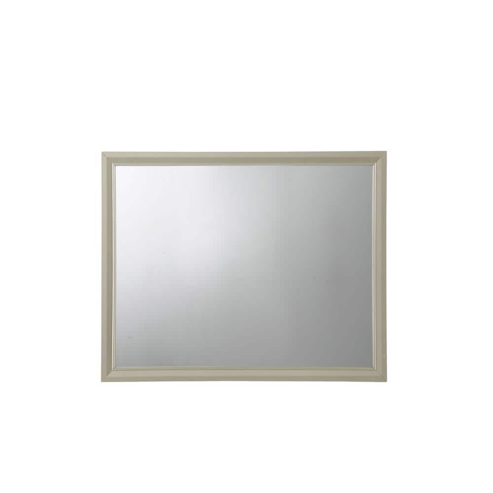 Gardner Glass Products 30-in W x 36-in H Ebony Bronze MDF Transitional Mirror Frame Kit Hardware Included | 15125