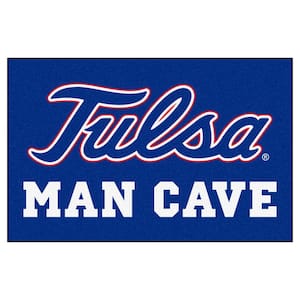 NCAA - University of Tulsa 19 in. x 30 in. Man Cave Starter Indoor Area Rug