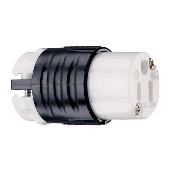 Legrand Pass and Seymour Extra-Hard Use 15 Amp 125-Volt NEMA 5-15R Straight Blade Connector