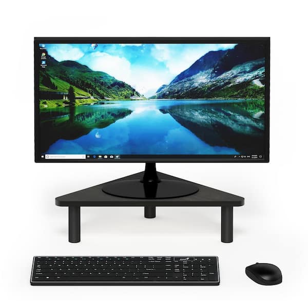 Furinno Turn-N-Tube Espresso Corner Monitor Riser Stand