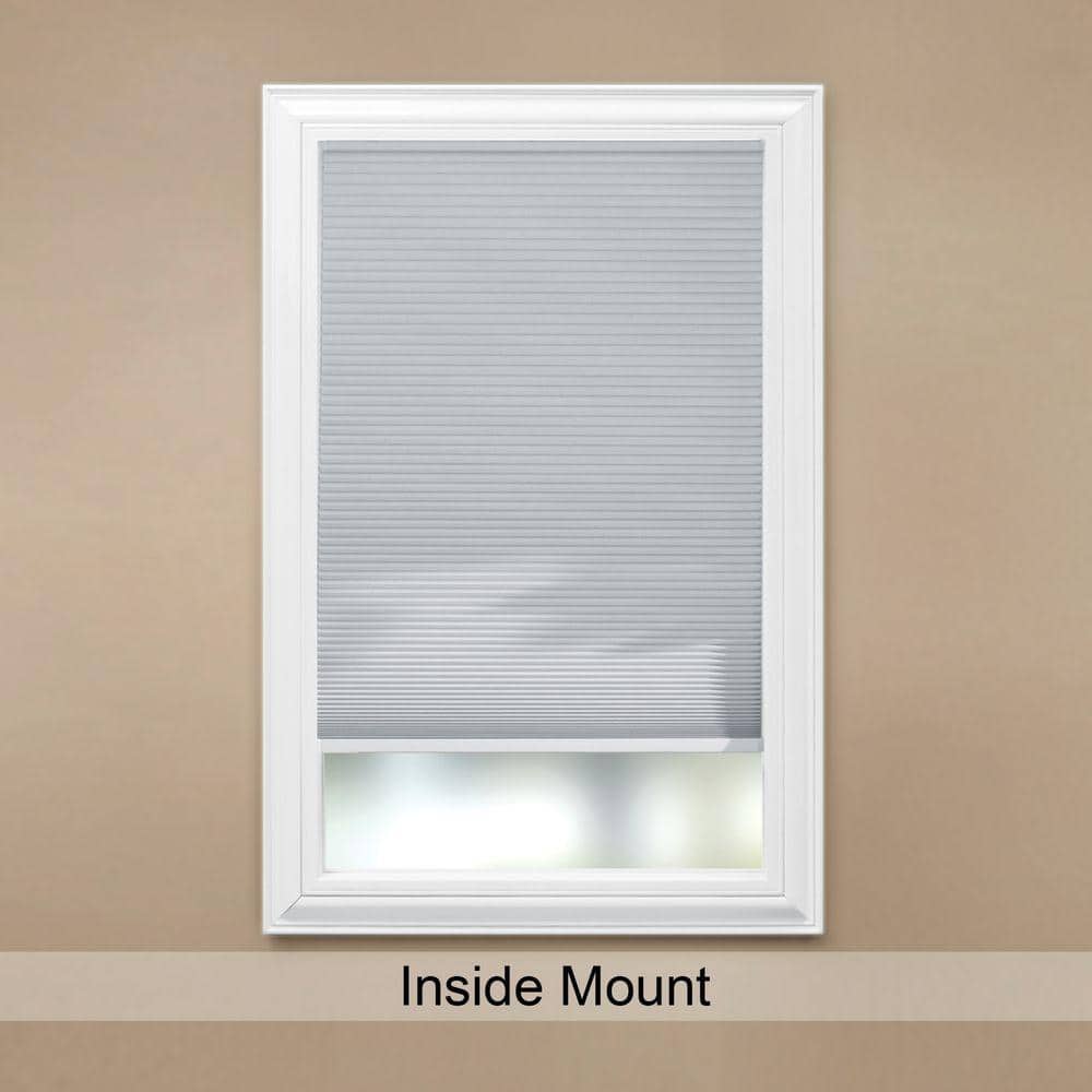 Home Decorators Collection Shadow White Cordless Blackout Cellular Shades for Windows - 31 in. W x 48 in. L (Actual Size 30.75 in. W x 48 in. L)