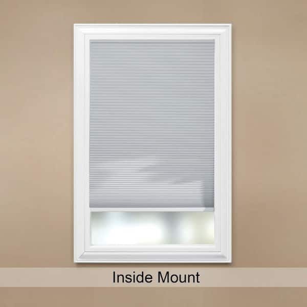 Home Decorators Collection Shadow White Cordless Blackout Cellular Shade 48 In W X L 10793478636471 - Home Decorators Collection Cordless Cellular Shade Installation Instructions