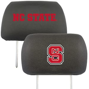 NCAA North Carolina State University Embroidered Head Rest Covers (2-Pack)
