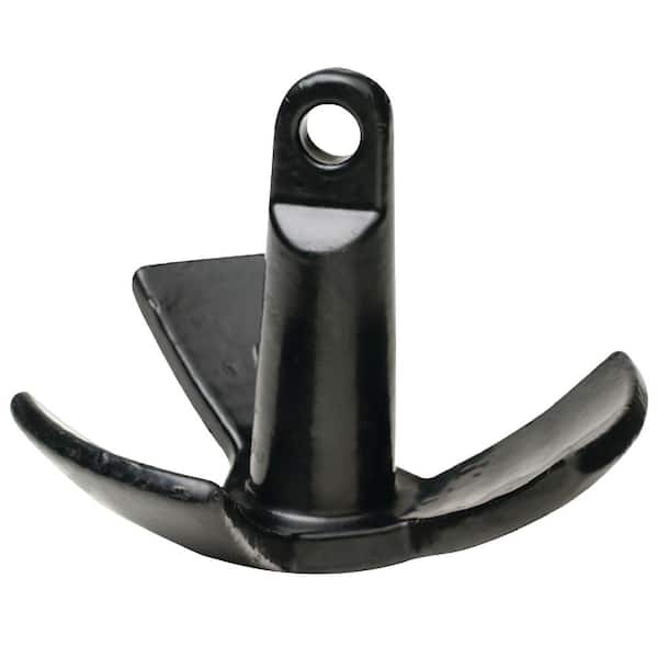 12 lbs. Vinyl Coated River Anchor, Black