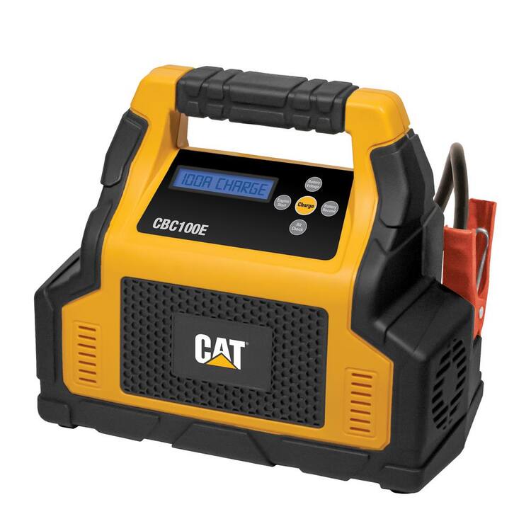 CAT 100 Amp Professional Battery Charger, Yellow/Black