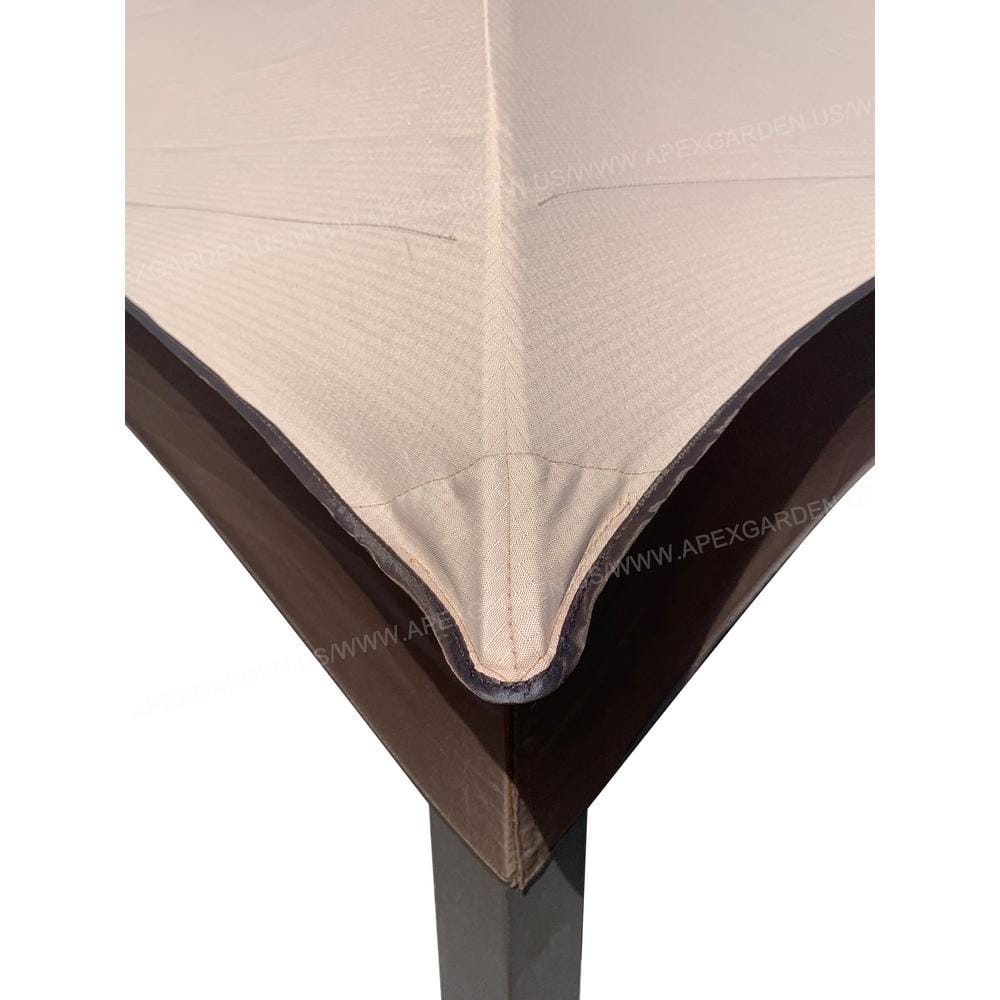 Beige Ripstop Replacement Canopy for 10' x 12' Gazebo
