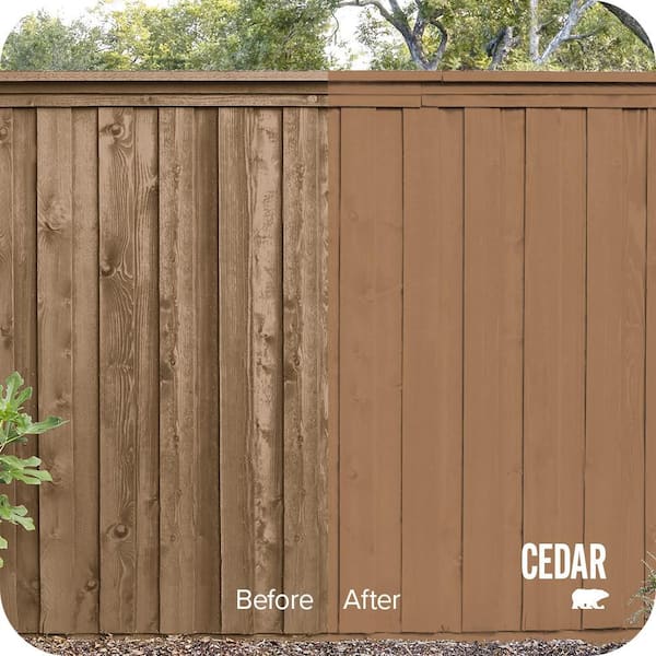 5 gal. #SC-146 Cedar Solid Color House and Fence Exterior Wood Stain