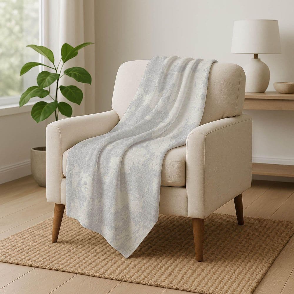 Premium Machine Washable ASB897 Silver 50 in. x 70 in. Sherpa Throw Blanket price history on PriceWatchPro