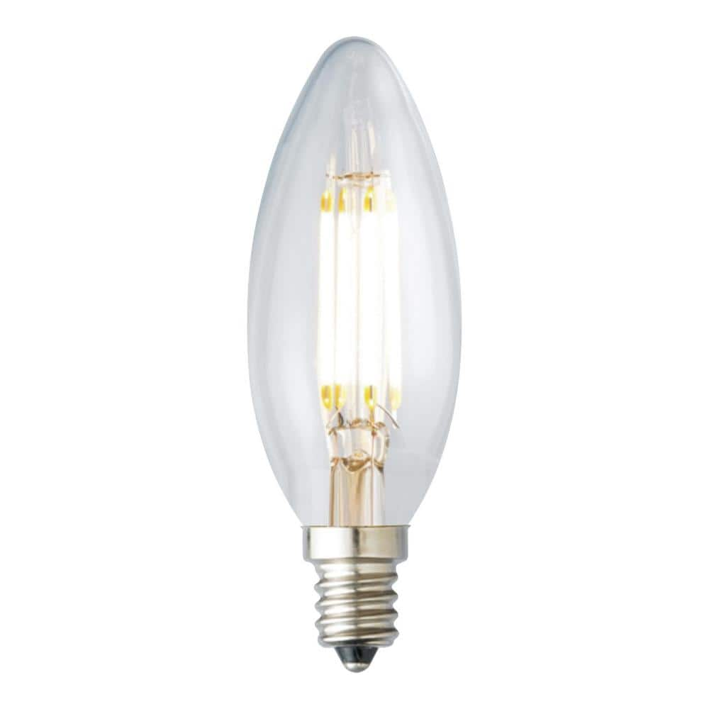 Generation Lighting 40-Watt Equivalent B10 Dimmable LED Light Bulb ...