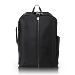ENGLEWOOD, 17 in. Black Carry-All, Laptop and Tablet Weekend Backpack, Black (78895)