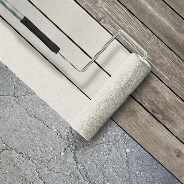 1 gal. #PPU24-13 White Pepper Gloss Enamel Interior/Exterior Porch and Patio Floor Paint