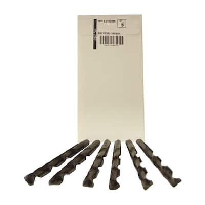 25/64 x 5-1/8 Vermont Gage HSS Jobbers Length Drill Blank Pack of 10 